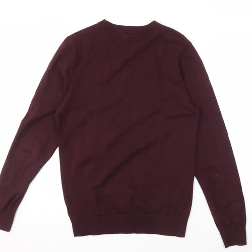 Next Men's Small Red Pullover Jumper