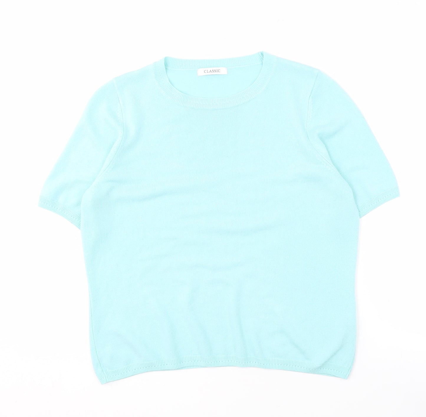 Marks and Spencer Women's Blue Pullover Jumper, Size 14