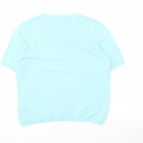 Marks and Spencer Women's Blue Pullover Jumper, Size 14