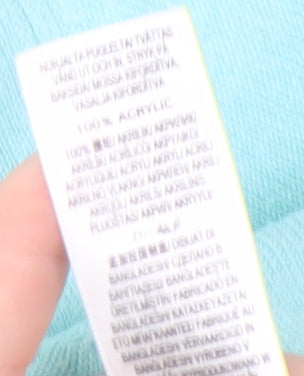 Marks and Spencer Women's Blue Pullover Jumper, Size 14