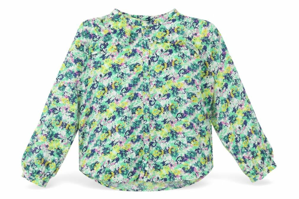 Front view of Next Women's Multicoloured Floral Blouse, size 6