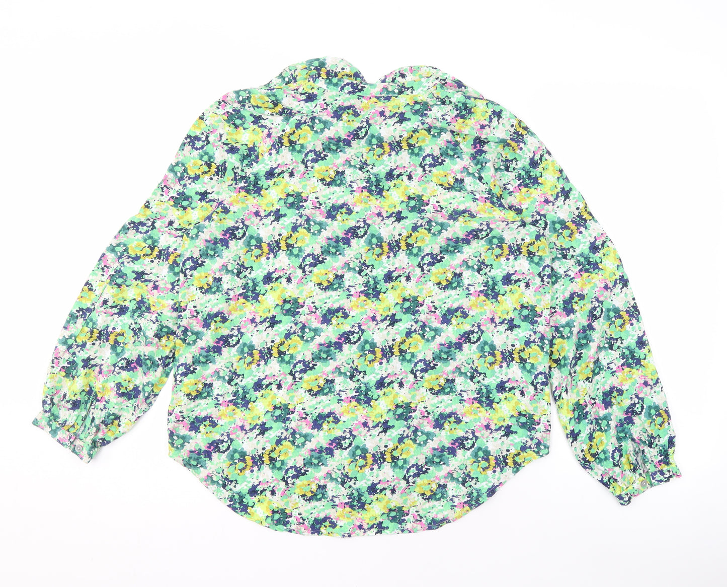 Next Women's Multicoloured Floral Blouse Size 6