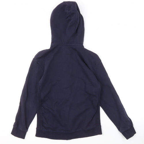 Marks and Spencer Boys Blue Full Zip Hoodie Size 12-13 Years
