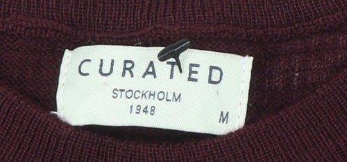 Curated Men’s Red Pullover Jumper Size M