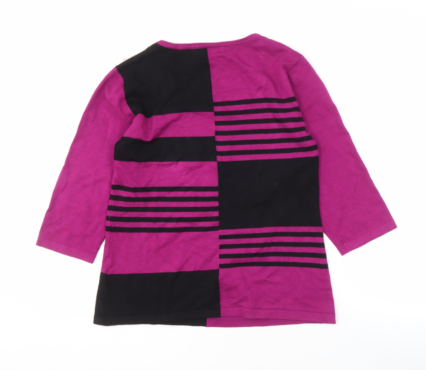Alexara Women's Multicoloured Pullover Jumper, Size S