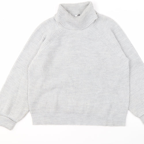 Next Women’s Grey Roll Neck Pullover Jumper L