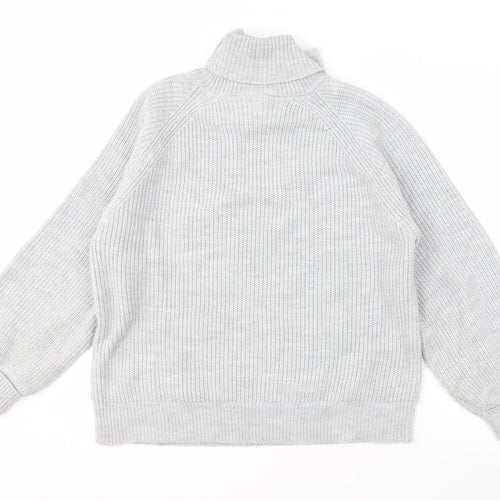 Next Women’s Grey Roll Neck Pullover Jumper L