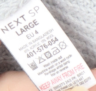Next Women’s Grey Roll Neck Pullover Jumper L