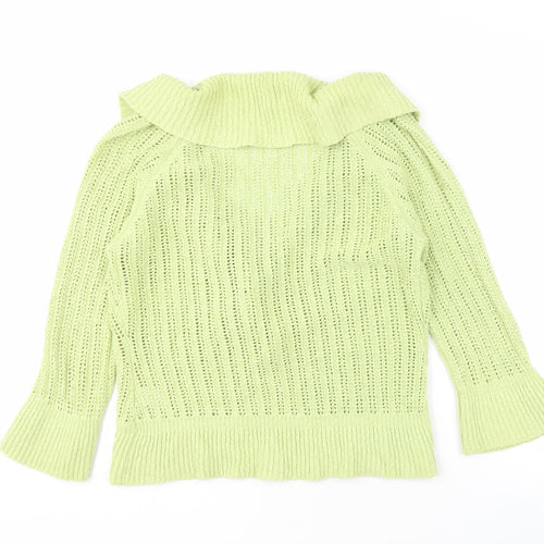 Marks and Spencer Women's Green Cardigan, Size 14