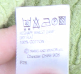 Marks and Spencer Women's Green Cardigan, Size 14