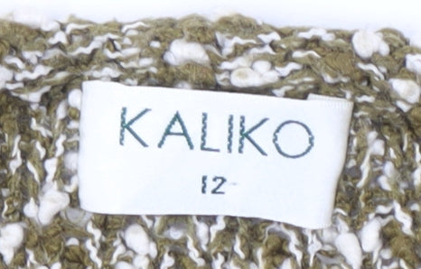 Kaliko Women's Multicoloured Pullover Jumper Size 12