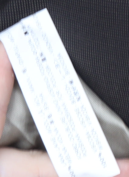 Zara Men's Brown Blazer 36 Notch Lapel Business Jacket