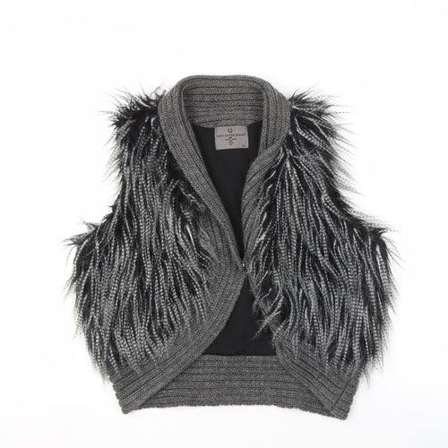 Vero Moda Jeans Women's Grey Vest Jumper Knit XL