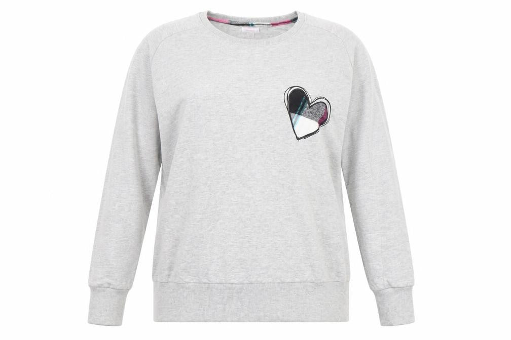 Therapy Women's Grey Pullover Sweatshirt M