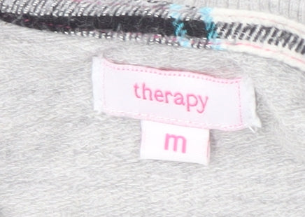 Therapy Women's Grey Pullover Sweatshirt M