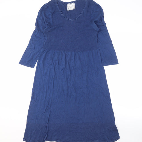 Kaliko Women's Blue Midi Dress Size 10