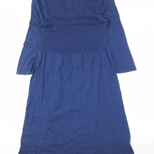 Kaliko Women's Blue Midi Dress Size 10