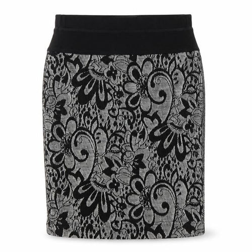 Eugen Klein Women's Black Floral Pencil Skirt Size 10