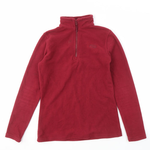 Highlander Women's Red Fleece Pullover Sweatshirt - S