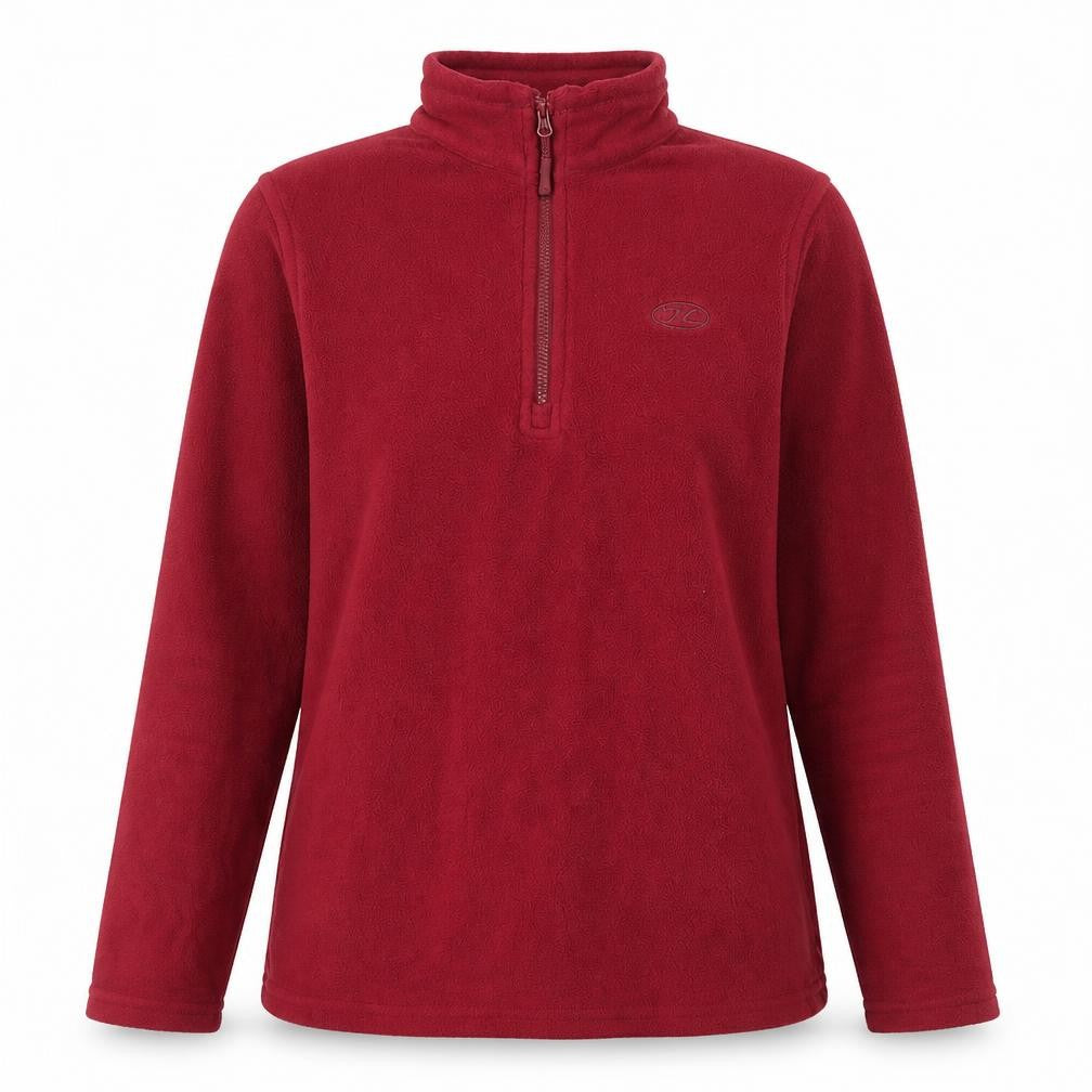 Highlander Women's Red Fleece Pullover Sweatshirt - S