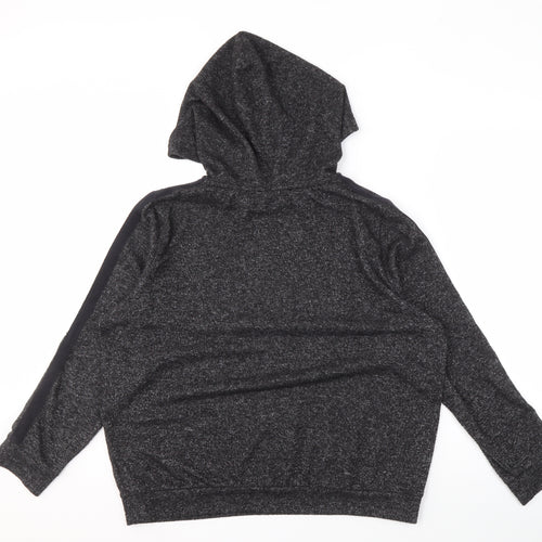 Marks and Spencer Women's Grey Pullover Hoodie Size 14
