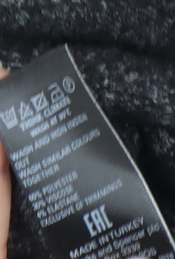 Marks and Spencer Women's Grey Pullover Hoodie Size 14