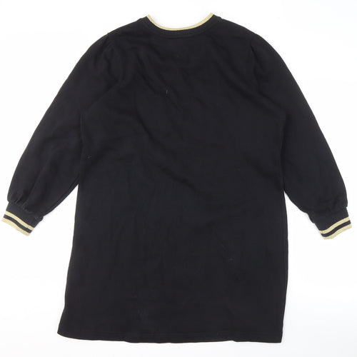 John Lewis Women's Black Long Sleeve Dress M