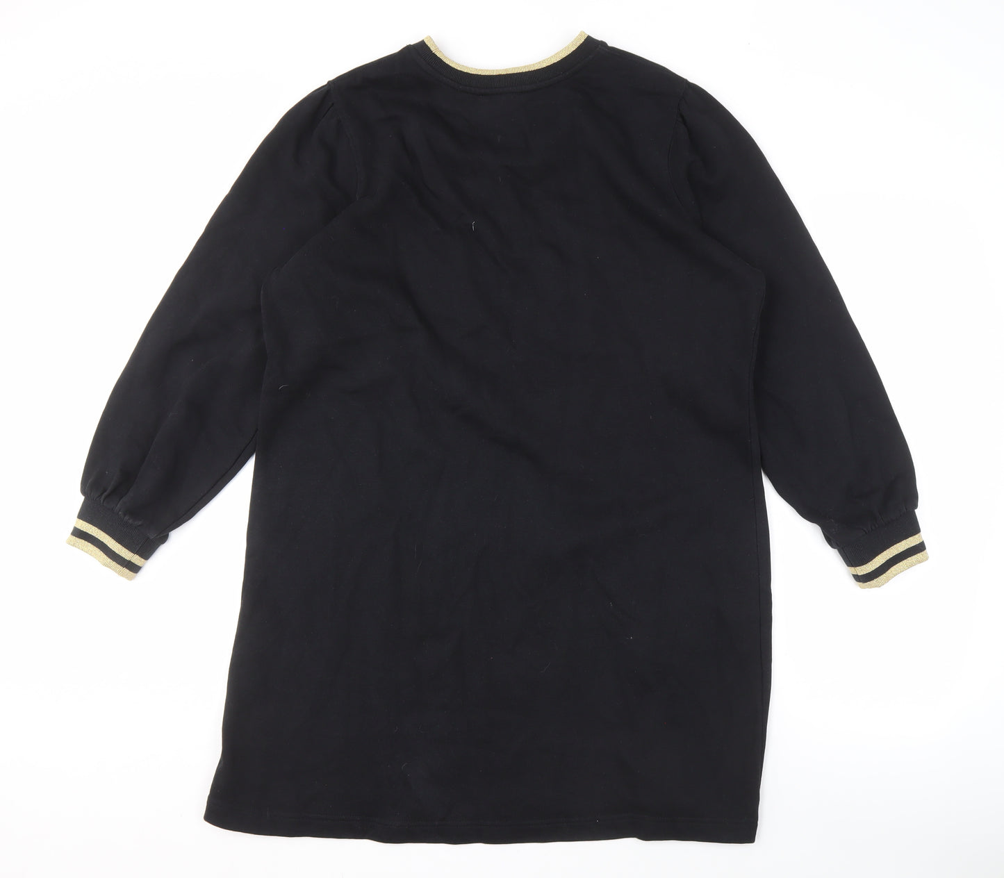 John Lewis Women's Black Long Sleeve Dress M