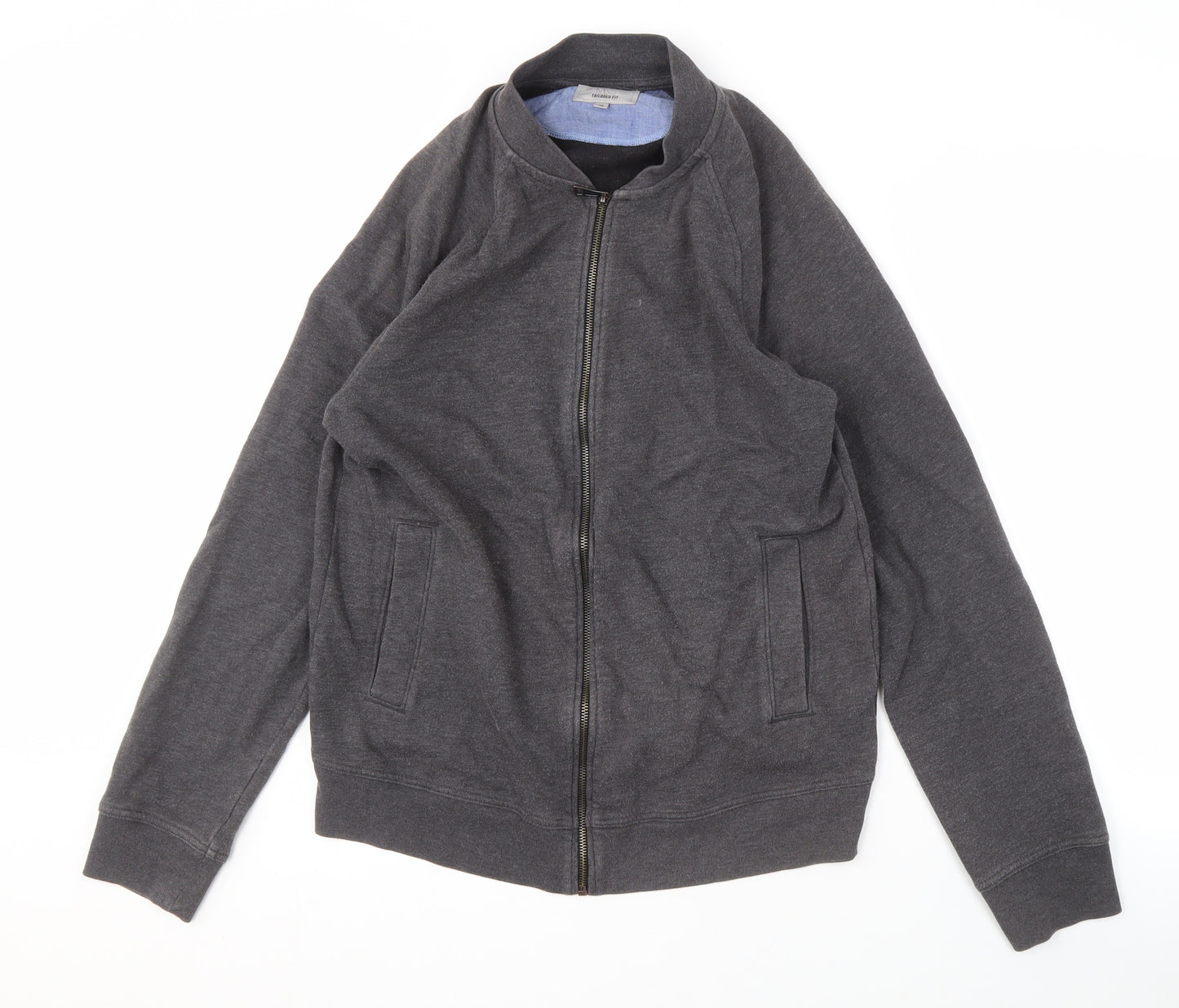 Marks & Spencer Men's Grey Jacket M - Casual Full Zip