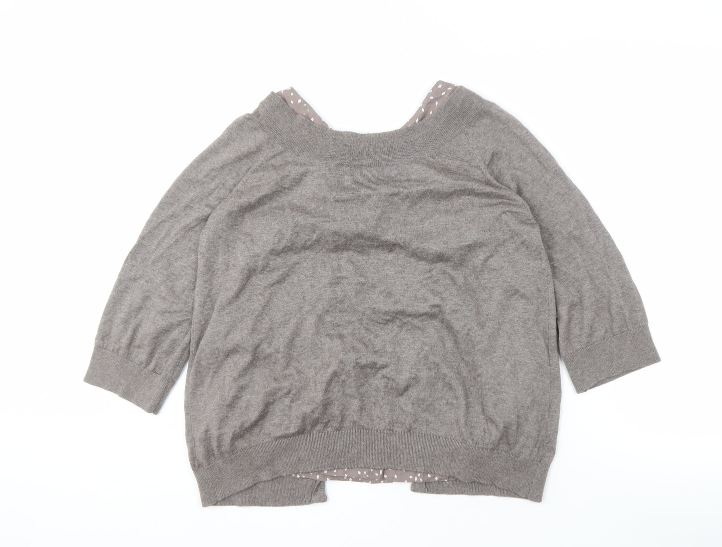 Comptoir des Cotonniers Women's Grey Cardigan L