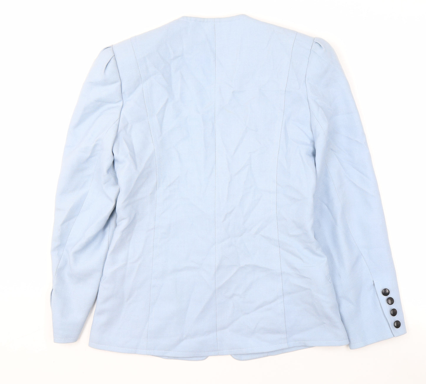 Windsmoor Women's Blue Suit Jacket Size 10 Modal Blend