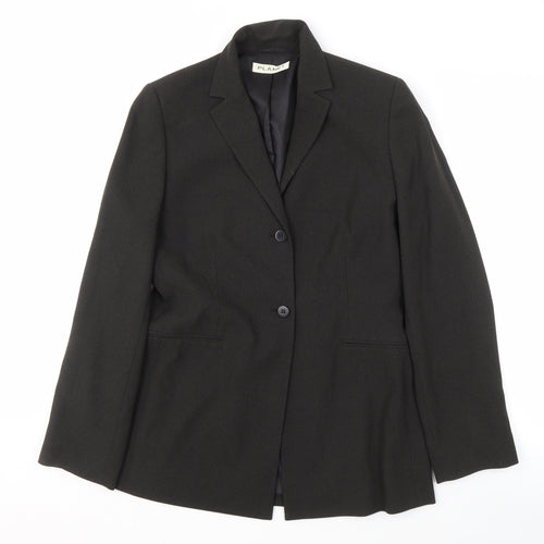 Planet Women's Black Suit Jacket, Size 10, Two-Button