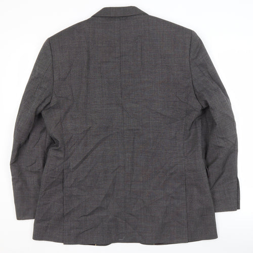 Chester Barrie Men's Grey Wool Blazer, 40S