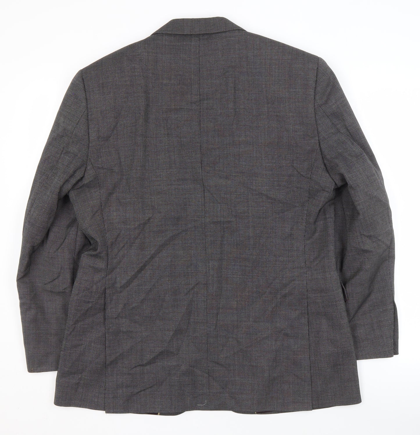 Chester Barrie Men's Grey Wool Blazer, 40S