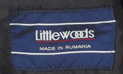 Littlewoods Grey Men's Blazer 40R Herringbone Jacket