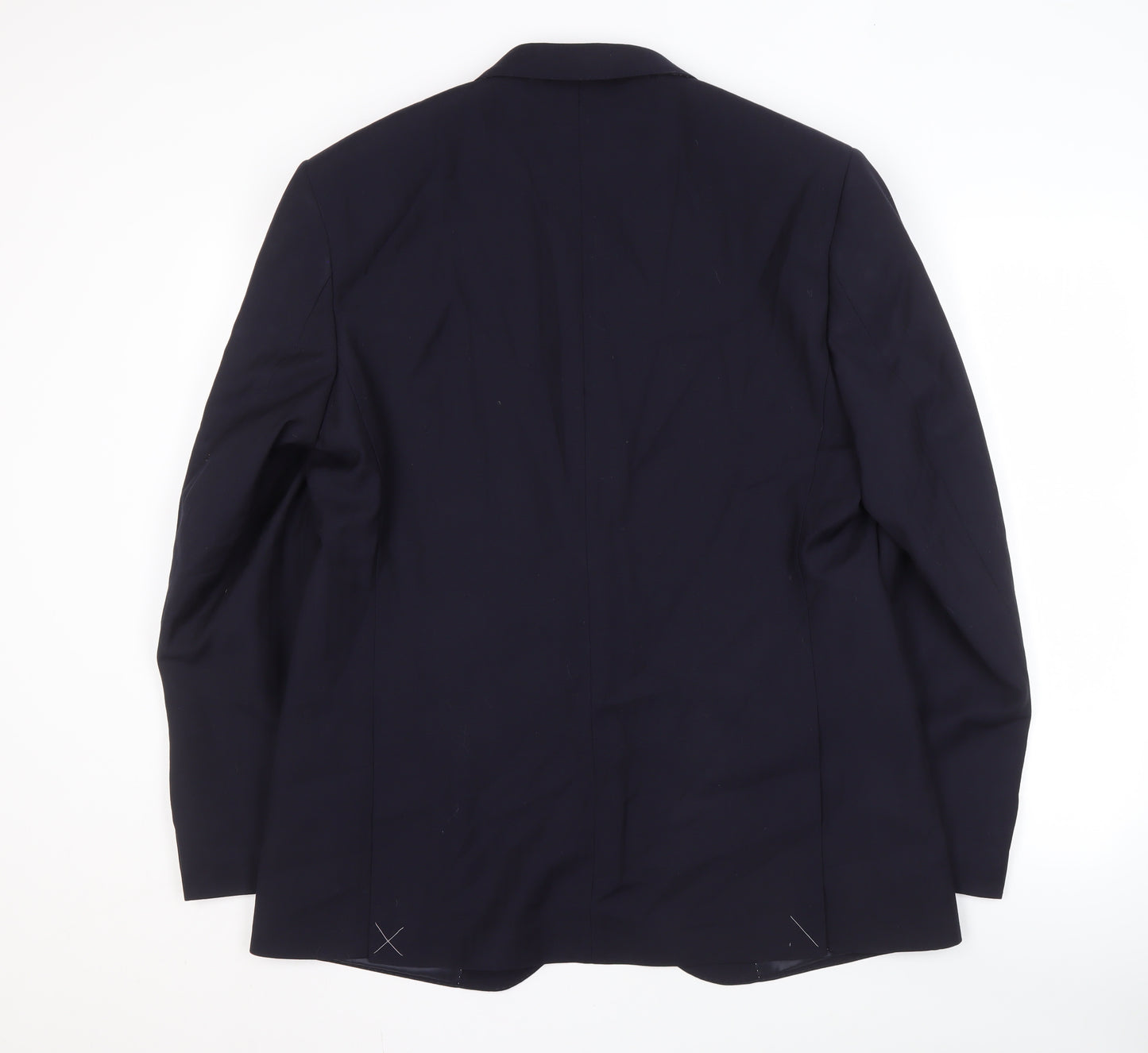 Marks and Spencer Men's Blue Wool Blazer 42R