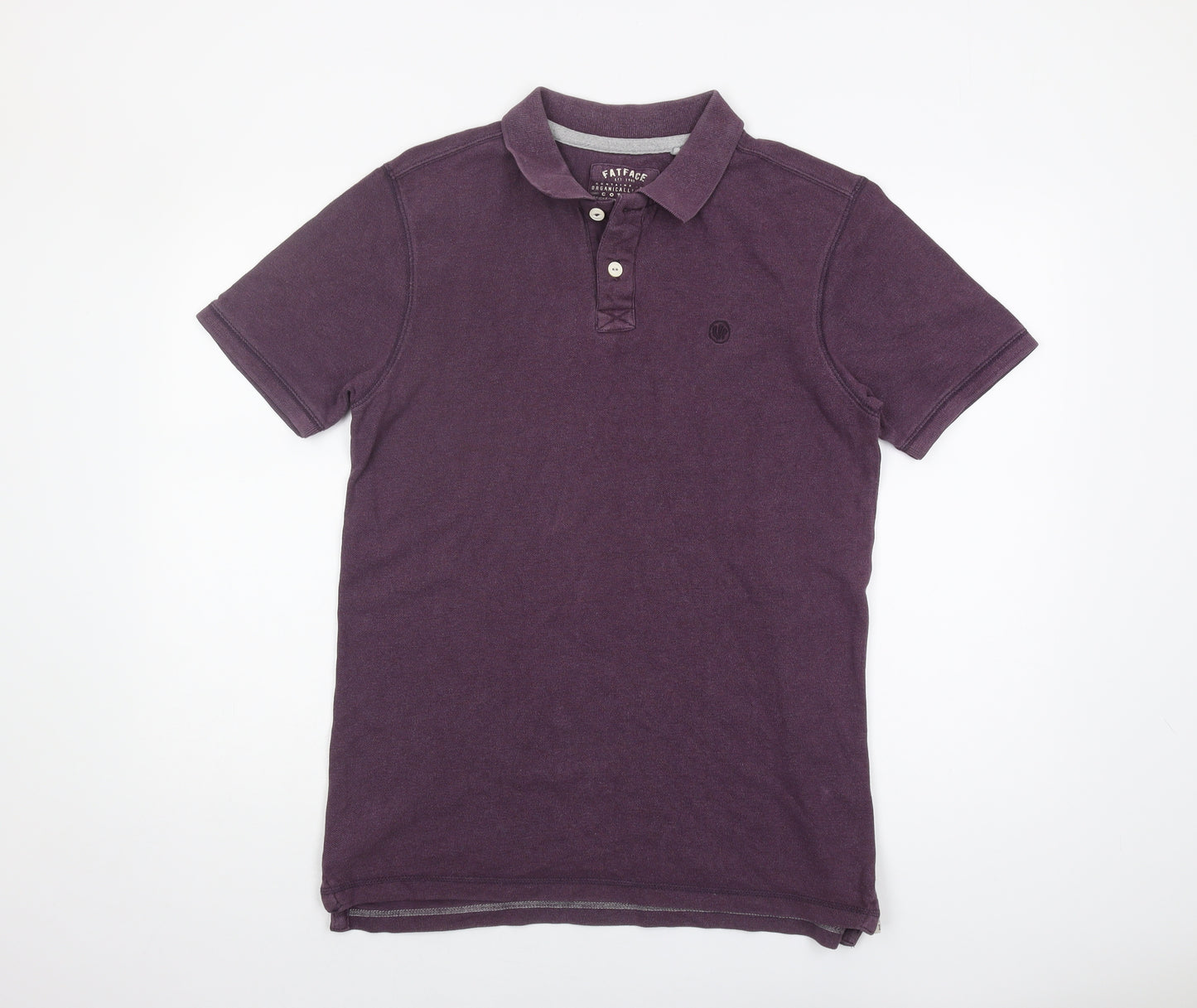 FatFace Men's Purple Polo Shirt M Short Sleeve