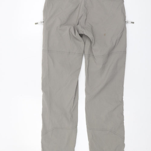 TOG24 Women's Grey Cargo Trousers Size 8-10