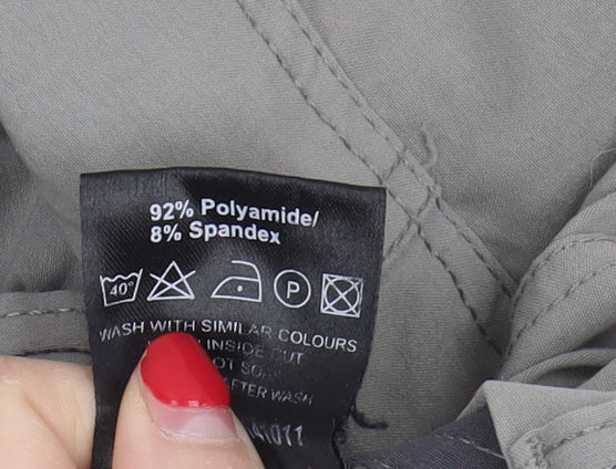 TOG24 Women's Grey Cargo Trousers Size 8-10