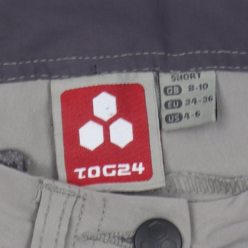 TOG24 Women's Grey Cargo Trousers Size 8-10