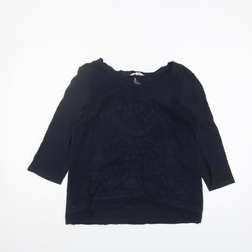 White Stuff Navy Blouse for Women Size 12 Casual