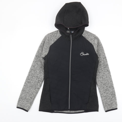 Dare2b Women’s Black Grey Hooded Jacket Size 8