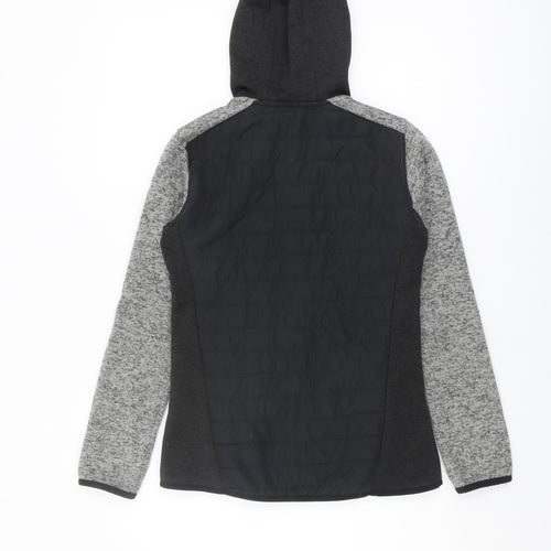 Dare2b Women’s Black Grey Hooded Jacket Size 8