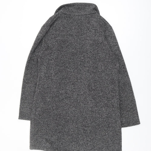 H&M Women's Black Long Sleeve Open Front Cardigan Size 8