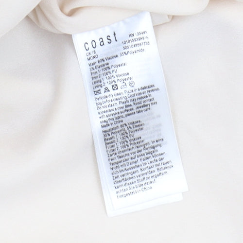 Coast Women’s Black Beige A-Line Formal Dress Size 16