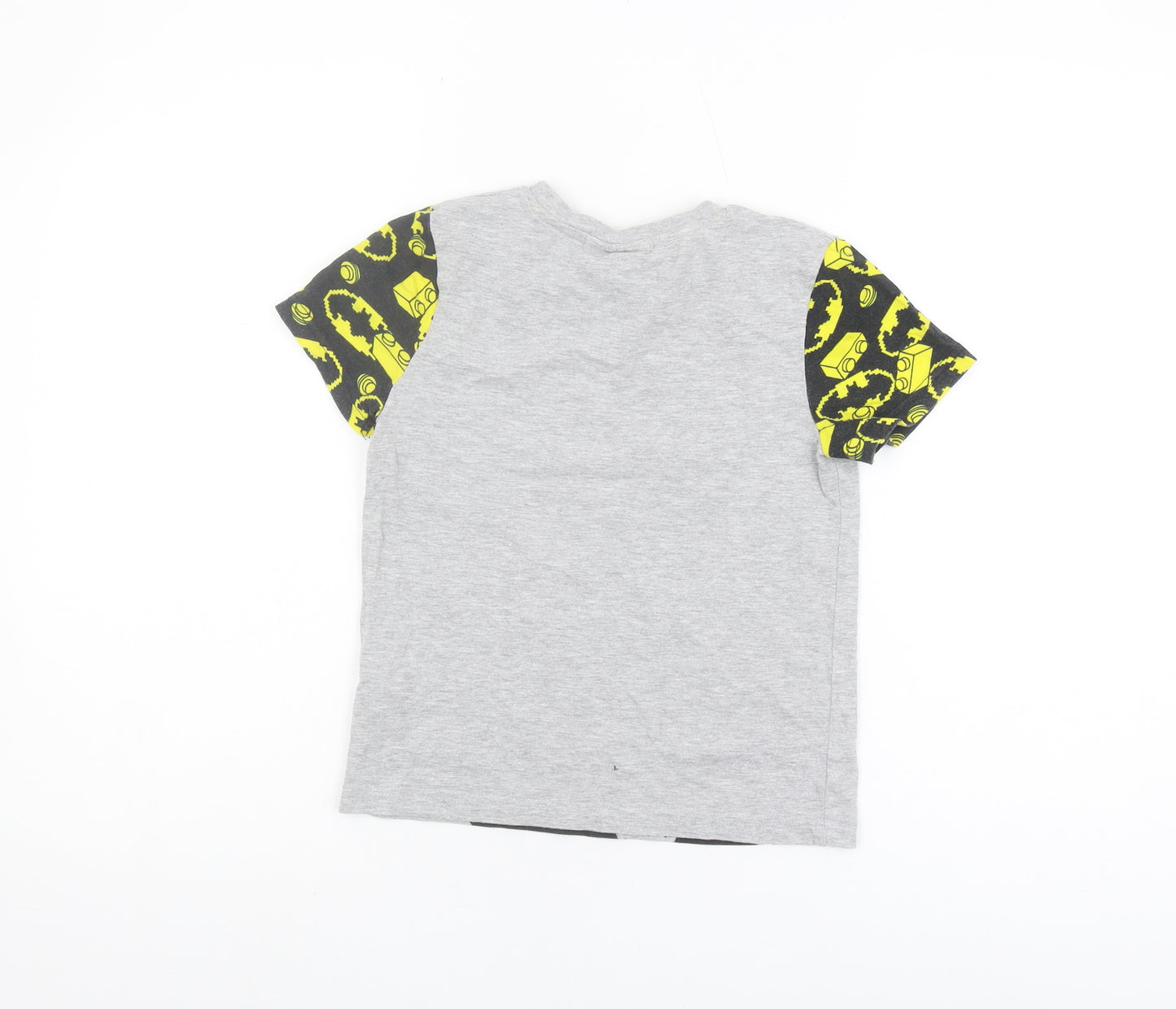 LEGO Batman Boys Grey T-Shirt, 7-8 Years, Casual Knit