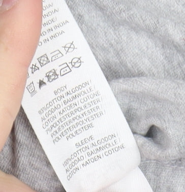 LEGO Batman Boys Grey T-Shirt, 7-8 Years, Casual Knit