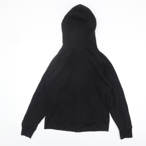 Gap Women's Black Full Zip Hoodie, Size S