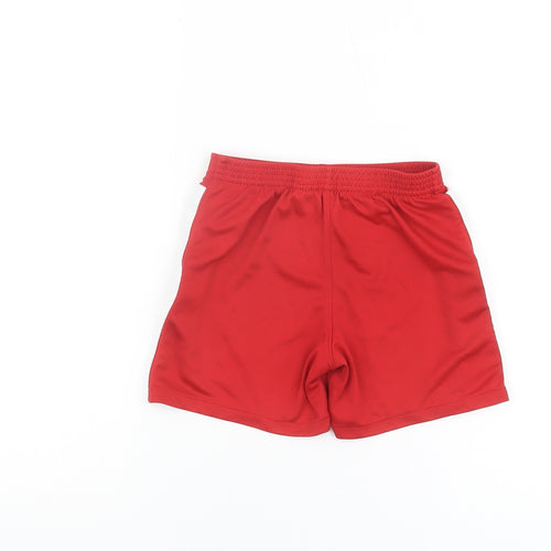Nike Boys Red L.F.C. Athletic Football Shorts 5-6 Years