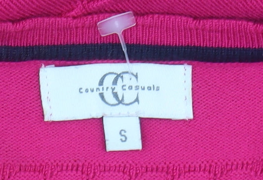 Country Casuals Women's Pink Pullover Jumper S